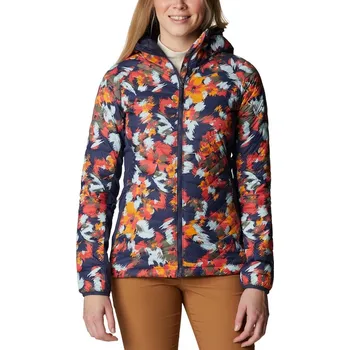 Dámská větrovka Columbia Powder Pass™ Hooded Jacket W 1773211465 - nocturnal typhoon blooms/nocturnal XS