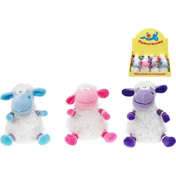 plyšák PLYŠ Ovečka sedící 14 cm 3 barvy * PLYŠOVÉ HRAČKY *