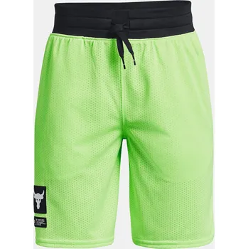 Chlapecké oblečení Under Armour Project Rock Knit Shorts-GRN L sportovní kraťasy