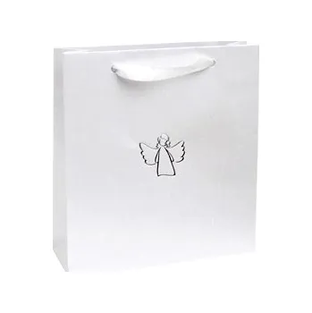 Dárková taška Dárková taška se stříbrným andílkem