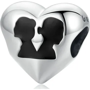 Přívěsek Elenys stříbrný přívěsek Silueta přátelství