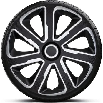 Poklice na kolo Poklice 15" LIVORNO CARBON SILVER BLACK