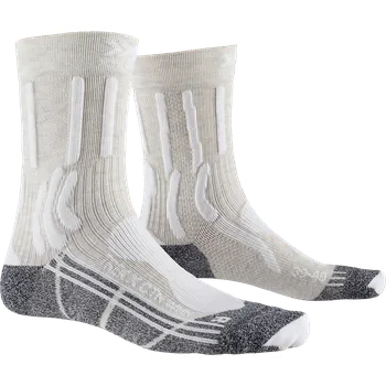 Dámské ponožky X-Bionic X-SOCKS® Trek X Ctn W XS-TS05S19W-W021 - sand beige/white 35/36