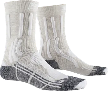Dámské ponožky X-Bionic X-SOCKS® Trek X Ctn W XS-TS05S19W-W021 - sand beige/white 35/36