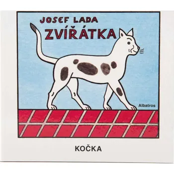 Leporelo Knížka Josef Lada Zvířátka dětské obrázkové leporelo 16x15cm