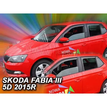 Plexi ofuk oken Ofuky oken - Škoda Fabia III 5D r.v. 2014-> (+zadní) dlouhý