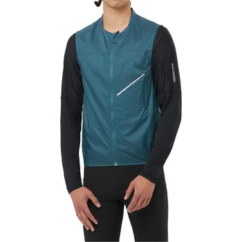 Pánská vesta Salomon Sense Aero Wind Vest M LC2191300 - deep dive L