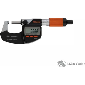 Digitální třmenový mikrometr 0-25/0,001 mm s rychloposuvem IP65 Mitutoyo