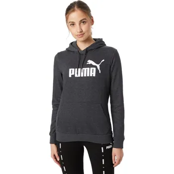 Dámská mikina Puma ESS Logo Hoodie TR W 58679107 - dark gray heather L