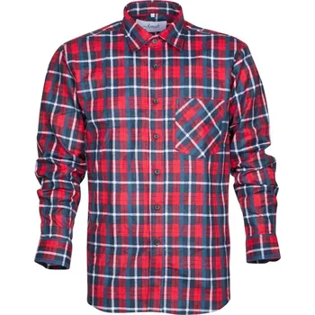 Pánská košile ARDON®JONAH flanelová košile červená 47-48