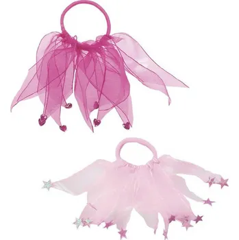 MAC TOYS Gumička do vlasů dětská látková 2 druhy