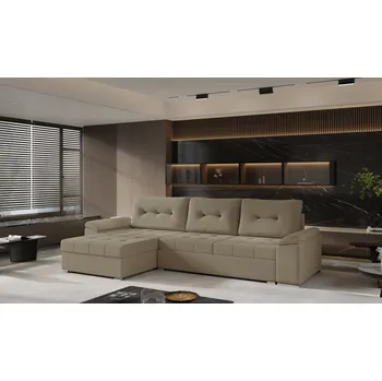 Sedací souprava Rozkládací rohová sedačka MAJA L béžová