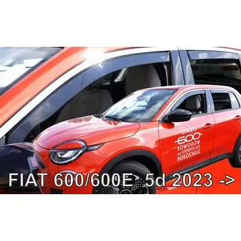 Plexi ofuk oken Ofuky oken - Fiat 600/600E 5D r.v. 2023-> (+zadní)
