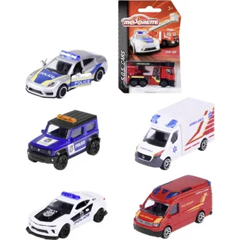 Dětské zboží MAJORETTE Auto kovové záchranné složky SOS volný chod 6 druhů
