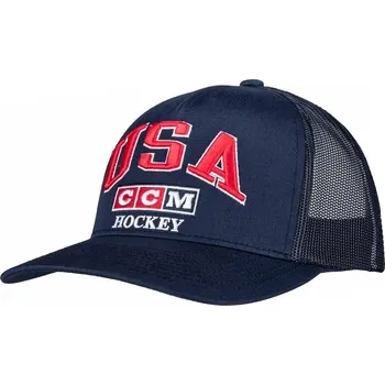 Kšiltovka Kšiltovka CCM MeshBack Trucker Team USA Velikost: OSFA