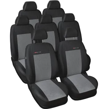 Potah na volant Autopotahy Volkswagen Sharan, od r. 1994-2010, 7 míst, šedo černé