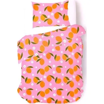 Povlečení KSTL 2-dílné ložní povlečení 140 x 200 cm, 70 x 90 cm Lemon, 0486