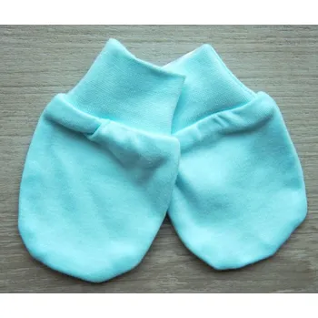 Rukavice AMÁLKA Bavlněné rukavičky, tyrkysové Velikost: 68-80