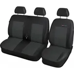 Autopotahy Fiat Ducato II, 3 místa, od r.2006, antracit