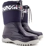 DEMAR - Dětská zimní obuv FROST 0376 A modrá Velikost: 30 - 31