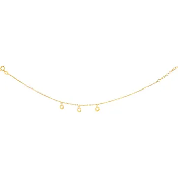 Náramek Zlatý náramek, anker - hvězdy - AP529-0196