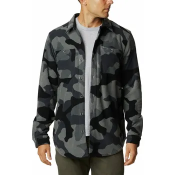 Pánská košile Columbia Flare Gun™ Fleece Over Shirt M 1866624016 - black mod/camo print S