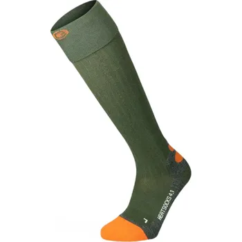 Oblečení a móda Lenz Heat Sock 4.1 Toe Cap U 1065 - green/orange 39-41