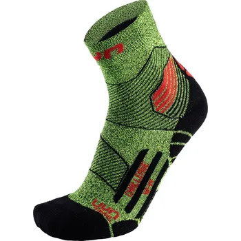 Pánské ponožky UYN Run Trail Challenge - žlutá/černá/červená 35/38