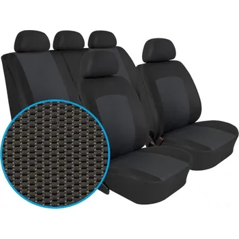 Potah sedadla Autopotahy Toyota Aygo, 3 dveř, od r. 2005-2014, DYNAMIC grafit