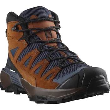 Pánská obuv Salomon X Ultra 360 Leather Mid GTX M L47570700 - blue nights/caramel cafe grisaille 46 2/3