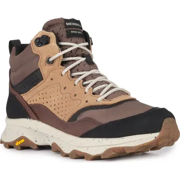 Pánská treková obuv Merrell Speed Solo Mid Wp 004533 obuv hnědá 43,5