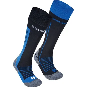 Pánské ponožky Salomon Elios 2-pack 16862 - blue/black 39-41