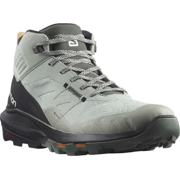Pánská treková obuv Salomon Outpulse Mid GTX M - zelená/černá 42 2/3