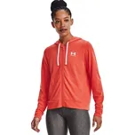 Under Armour mikina s kapucí Rival Terry FZ Hoodie-ORG 1369853-872 XS sportovní mikina