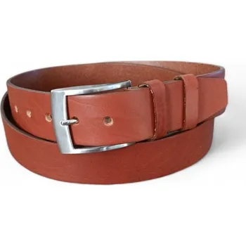 Opasek Pánský kožený opasek Penny Belts Joel hnědý Délka: 95 cm