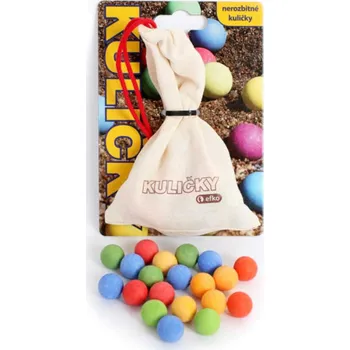 EFKO Hra Kuličky nerozbitné plastové set 20ks mix barev v pytlíku