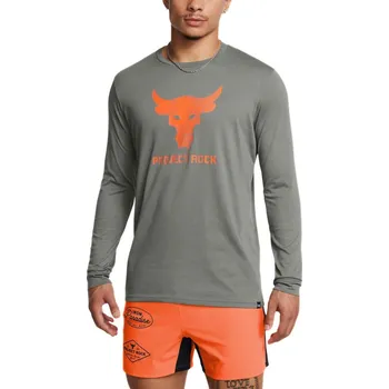 Pánské tričko Under Armour UA Project Rock Brahma Bull LS M 1374847-709 - green L