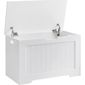 Úložná lavice Lehac dřevotříska bílá