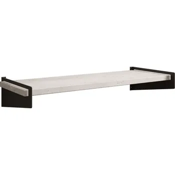 Šatní skříň Nábytek PEGAS s.r.o. Police Ovo Černá+Beton