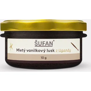 Koření Šufan MLETÝ VANILKOVÝ LUSK Z UGANDY 10G