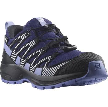 Dětská běžecká obuv Salomon Xa Pro V8 Cswp Jr L41614500 - Astral Aura/Black/Purple Heather 36