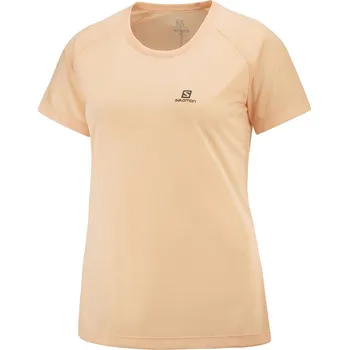 Dámské tričko Salomon CROSS REBEL SS TEE W LC1727700 - apricot ice XL