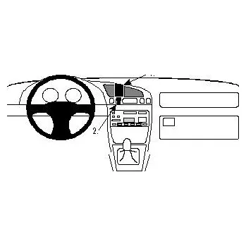 Brodit ProClip montážní konzole na palubní desku pro Ford Puma 97-01, 852293