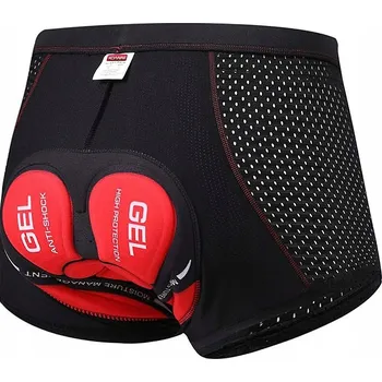 Boxerky Cyklistické šortky 3d pánské boxerky s gelovou vložkou vel. L (➡️ MAXIMÁLNÍ POHODLÍ - Zajišťují vysoký komfort i při dlouhodobém používání díky měkkým a pružným materiálům. ➡️ PERFEKTNÍ PŘIZPŮSOBENÍ - Dokonale se přizpůsobí tělu, čímž zajišťují stabilitu