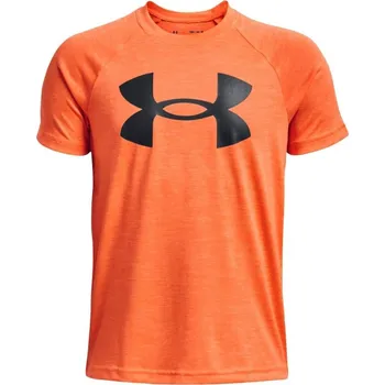 Chlapecké tričko Under Armour Tech Twist SS J 1371429-866 - orange S