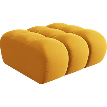 Taburet Windsor & Co Sametová podnožka Halley 94 x 94 cm