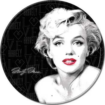Plechová cedule Plechová cedule Marilyn Monroe Round 30 cm