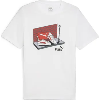 Pánské tričko Puma Graphics Sneaker Box Tee M Puma 68017502 - puma white M