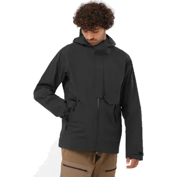 Pánská větrovka Salomon Outerpath 2.5L Pro Jkt Man LC2206000 - deep black L