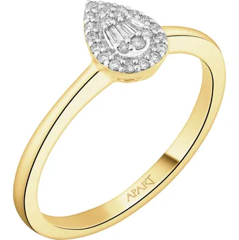 Prsten Zlatý prsten s diamanty - 0,09 ct - ryzost 585 - 228.117